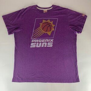 Phoenix Suns NBA Retro Purple Homage Short Sleeve Crewneck Shirt Mens Large